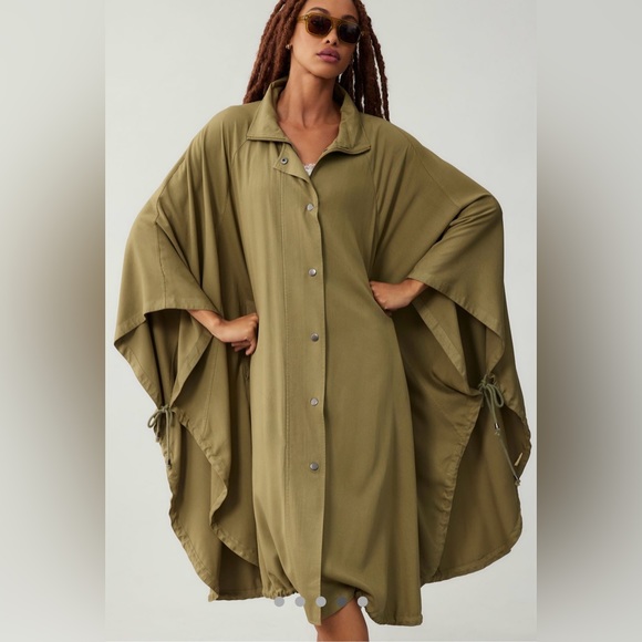 Pilcro Khaki Utility Jacket NWT Anthropologie - Picture 1 of 5
